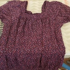 Mossimo Floral blouse